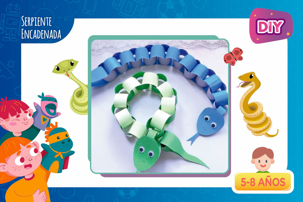 DIY | Serpiente Encadenada