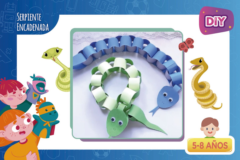DIY | Serpiente Encadenada