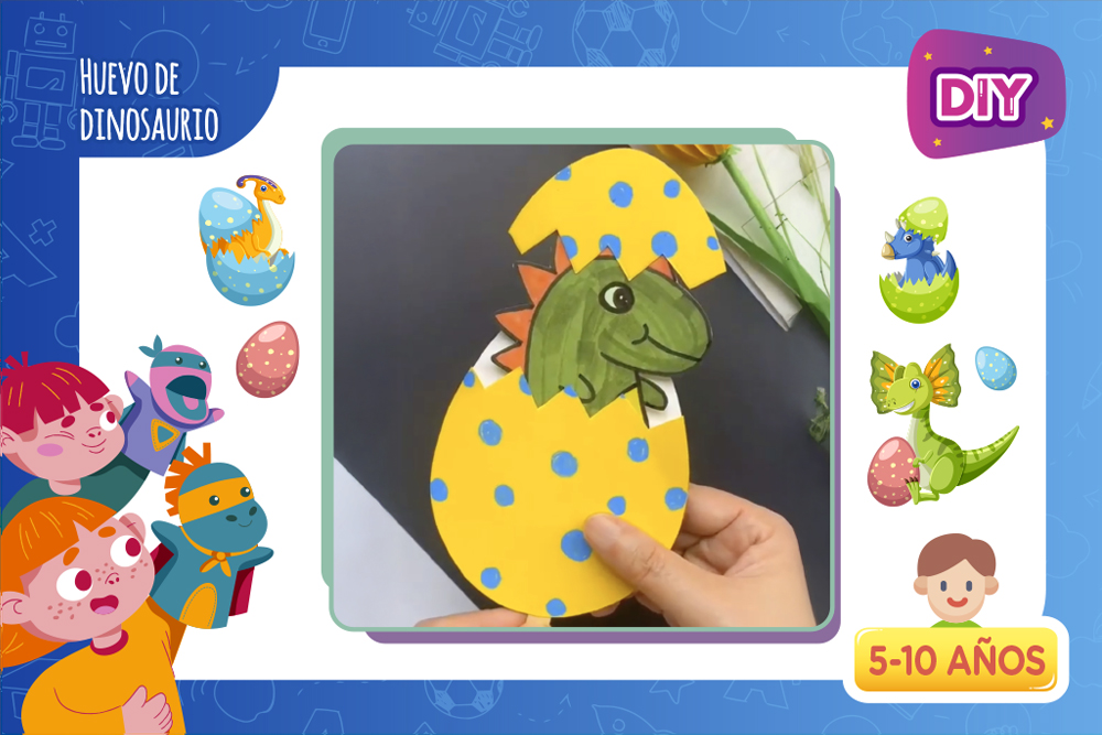 DIY | Huevo de dinosaurio